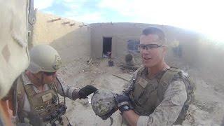 U.S. Marine survives sniper's bullet to head