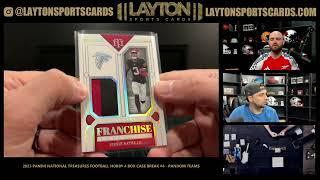 2023 Panini National Treasures Football Hobby 4 Box Case Break #4