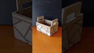 How to Make a Multipurpose Basket from Cardboard #carboardcraft #cardboardbasket #cardboardcrafts