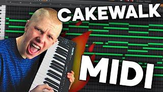 Best Midi Tutorial CAKEWALK BY BANDLAB (So EASY!!)