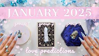 Your DetailedJanuary 2025 LOVE PredictionsPsychic Tarot Card Reading‍️Pick-A-Card