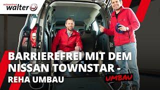 Barrierefrei reisen im Nissan Townstar Absenkfahrzeug von MobiTEC