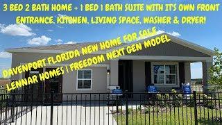 Davenport Florida New Home For Sale | Freedom Next Gen Model by Lennar Homes |