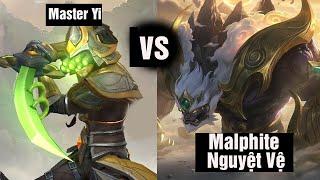 Master Yi Đi Rừng Vs Malphite Và Cái Kết | Liên Minh Huyền Thoại | Tuấn Best Master Yi Rừng