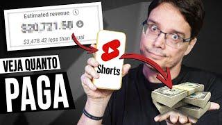 A VERDADE! DA MESMO PRA FICAR RICO COM SHORTS? VEJA QUANTO O YOUTUBE PAGA POR VIEWS