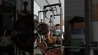 Alternate strength exercises , pin/rack press with 365 most weight on a bar that I've been under  