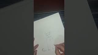 How to draw kid tiger pencil shading#yputubeshorts #drawing