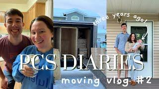 PCS Vlog 2022 | Moving into the hotel, movers come, and saying goodbye to the house | moving vlog #2