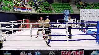 Yaraslau Ivanou BLR vs Aleksandr Solovjov EST YJM  63,5 kg K1 semifinal  WAKO Hungary 31 08 2019