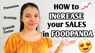 HOW TO INCREASE YOUR SALES IN FOODPANDA | FOODPANDA GROWTH CENTER 2022