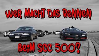 Das Rennen beim SCC 500  - Die Limo gegen Bugatti Chiron | Philipp Kaess |