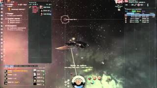 EVE ONLINE Миссия агентов 4 уровня Гуристас!!!   Бродячая команда! Ягуар!