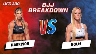  SHOCKER at UFC 300: Kayla Harrison DEFEATS Holly Holm in EPIC Upset! (BJJ Breakdown Analysis)