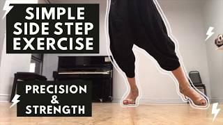 HOW TO DO A PROPER SIDE STEP FOR ARGENTINE TANGO AND HOW TO INCREASE PRECISION AND STRENGTH I Dagny