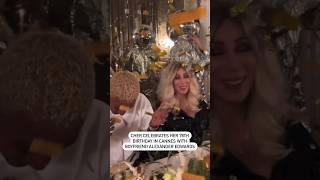 Cher celebrates her 78th birthday in Cannes with boyfriend Alexander Edwards and friends #shorts