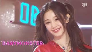 Comeback Stage BABYMONSTER (베이비몬스터) - CLIK CLACK+DRIP @인기가요 inkigayo 20241110