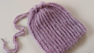 How To Crochet MOHAIR BEANIE HAT/ Crochet Tutorial For Absolute Beginners / Hat Crochet