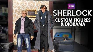 BBC SHERLOCK Custom Figures and Diorama