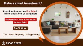 BDA Plots l 4 BHK Apartments l Villas for sale in Bangalore l Banashankari l Prestige Projects Flats