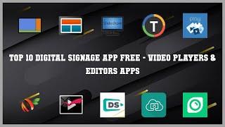 Top 10 Digital Signage App Free Android App