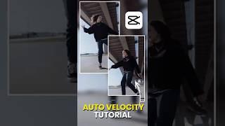 Auto velocity in capcut | #tutorial #capcut