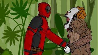 Deadpool vs IT Pennywise - Drawing cartoons 2