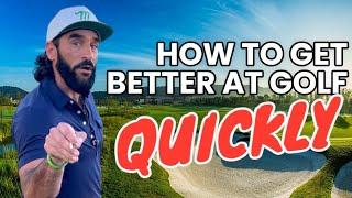 How to get better at golf quickly!