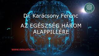 Dr. Karácsony Ferenc: Az egészség három alappillére