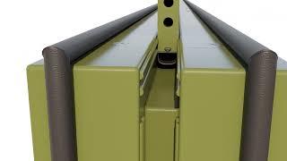 Exoshell Hybrid Composite Curtain Wall System by Northstar Technologies Group (Patents Pending)