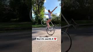 I‘m heartbroken  but it’s worth it ️ #shorts |violalovescycling