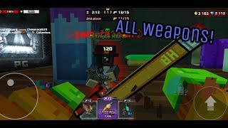 Arms Race All Weapons | Pixel Gun 3D