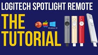 Tutorial: Logitech Spotlight Presentation Remote, The Video Manual