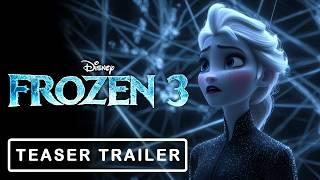 Frozen 3 – Official Trailer (2025) | Disney Animated Princess Sequel Concept