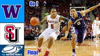 Seattle U vs Washington FULL GAME Highlights Dec 23, 2024 | College basketball 2024 |NCAA