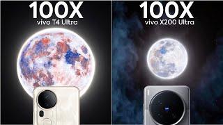 Vivo T4 Ultra vs Vivo X200 Ultra Live Zoom Test Comparison