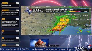 LIVE Texas Tornado Warning Coverage (December 24, 2024)