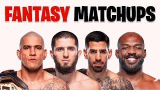 UFC Pound For Pound Fantasy Matchups