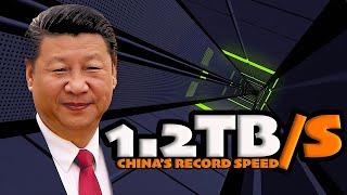 UNBELIEVABLE: China's Internet SPEED Shocks the WORLD ( 1.2TBs )