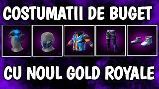 COSTUMATII DE BUGET CU NOUL GOLD ROYALE |*SUNT TOP RAU * | Free Fire România