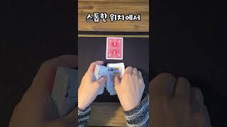 숫자 하나로 다해먹는 마술 알려드림 #카드마술배우기