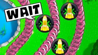 I almost lost the game... But then I pulled this 200 IQ move! (Bloons TD Battles)