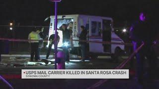 USPS letter carrier killed in Santa Rosa crash