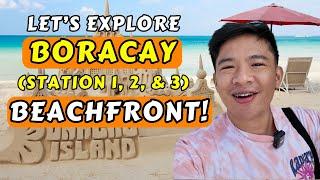 MGA BEACHFRONT na HOTELS at Station 1, 2, & 3 ng BORACAY + HELPFUL TRAVEL TIPS! ️ Boracay Vlog 2