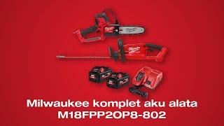 Milwaukee komplet aku alata M18FPP2OP8-802