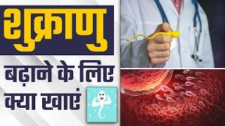 शुक्राणु बढ़ाने के लिए क्या खाएं ? | Best Diet Plan to Increase Sperm Count & Mobility | Dr. Health