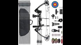 PANDARUS Compound Bow Draw 0 70 LB for Pull Beginner and Intermediate Archer Fully Adjustable