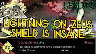 Zeus Squared SMITES so hard! Disciple of Zeus Build on Zeus Shield | Hades