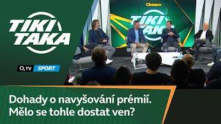 TIKI-TAKA: Dohady o navyšování prémií pro hráče. Mělo se to dostat ven?