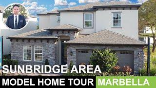 Marbella Model Tour | Saint Cloud | Sunbridge Area | South of Lake Nona | 2 Story Family Room