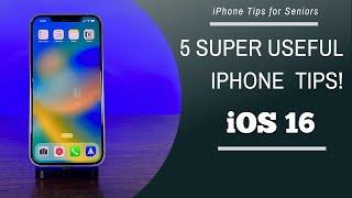 iPhone Tips for Seniors 5 Super Useful Tips!